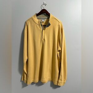 Cutter & Buck Men’s 100% Supima Cotton Pullover in Yellow